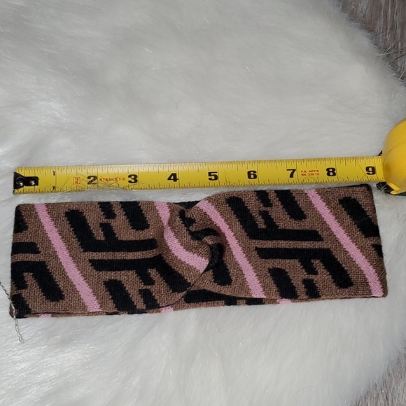 ‼️**SOLD!!**Fendi Logo Headband--100% Authentic‼️ - Picture 7 of 9